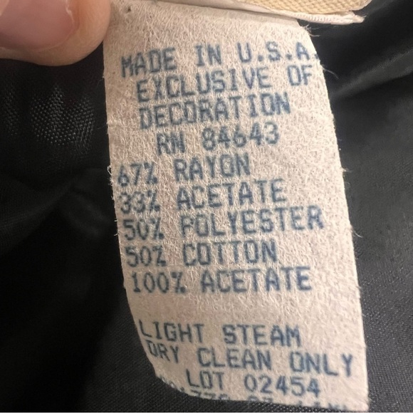 Watters and Watters sleeveless black textured dress Made in the USA size medium - Picture 7 of 10